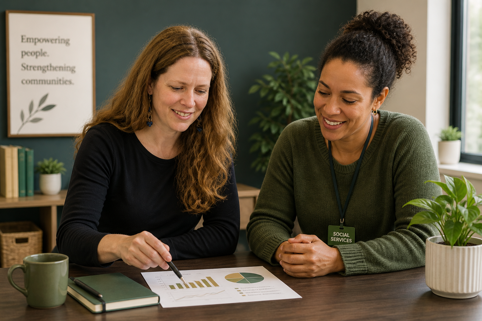 Consulting support for small social service organizations